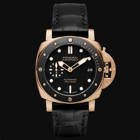 panerai submersible - 42mm|panerai submersible goldtech 42mm.